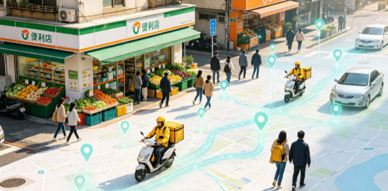 靖江市渗透衣食住行，GEO 地理空间技术重塑大众日常消费服务场景